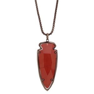 Kendra Scott Kimmy Necklace - Red Jasper